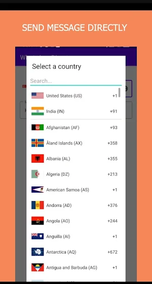 Fast messager Screenshot 0