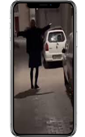 Serbian Dancing Lady Fake Call Screenshot 2