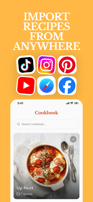 LazyCook: Recipe Book & Scan Screenshot 1