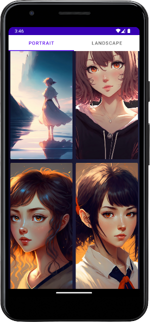Offline Anime Girl Wallpapers Screenshot 0