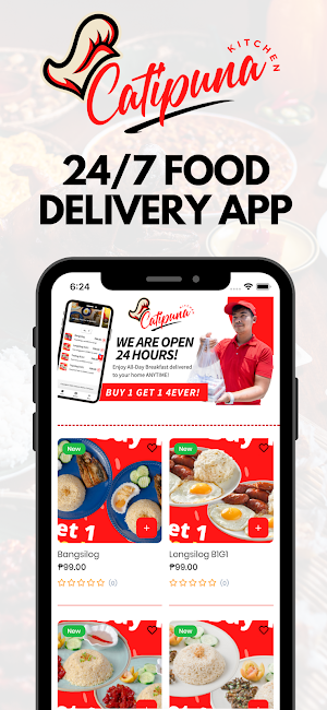 Catipuna Kitchen Food Delivery Screenshot 0