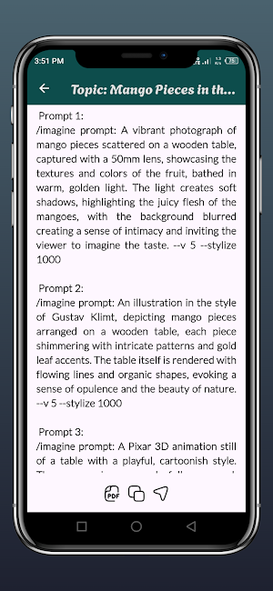 AI Image Prompt Generator Screenshot 2