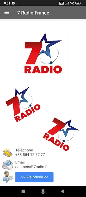 7 Radio France Screenshot 3