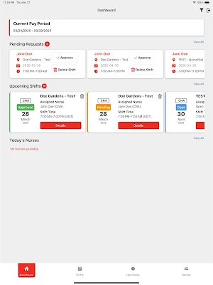 NurseStat Facilities Screenshot 3