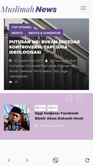 MuslimahNews Screenshot 1