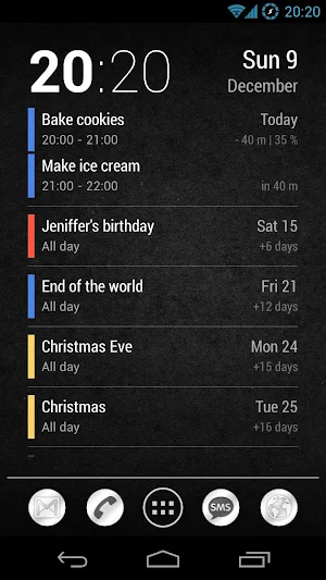 Neat Calendar Widget Screenshot 2