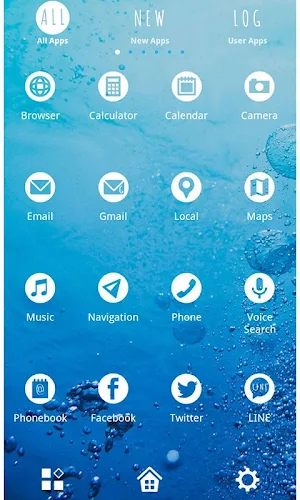 Sea wallpaper-Deep Blue- Screenshot 2