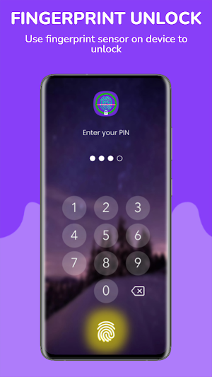 App Lock- Fingerprint lock app Screenshot 1