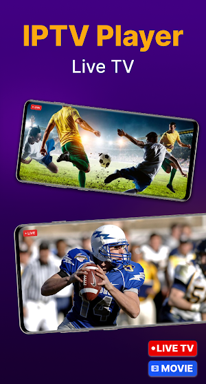 IPTV Player - Live TV Screenshot 0