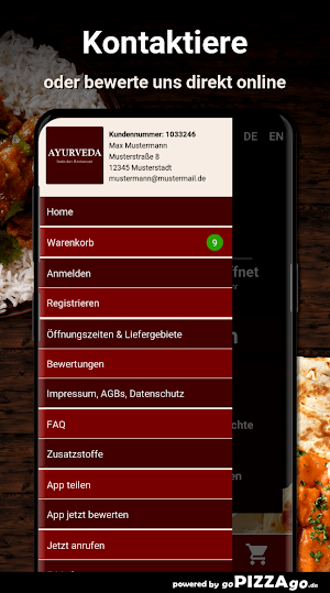 Ayurveda München Screenshot 2
