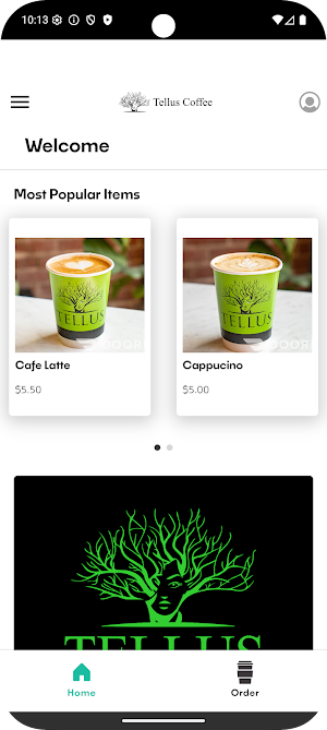 Tellus Coffee Screenshot 0