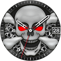 Analog SCULL URX125 Watch face