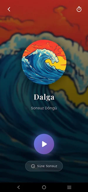 Beyaz Gürültü & Uyku Sesleri Screenshot 3