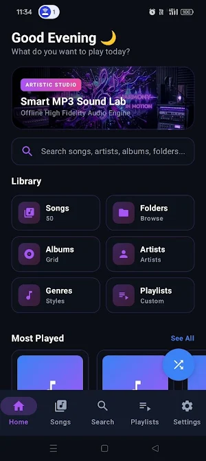 Smart MP3 Player Screenshot 1