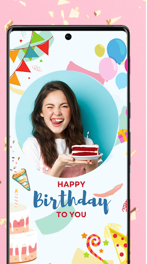 Birthday Photo Frames Editor Screenshot 3