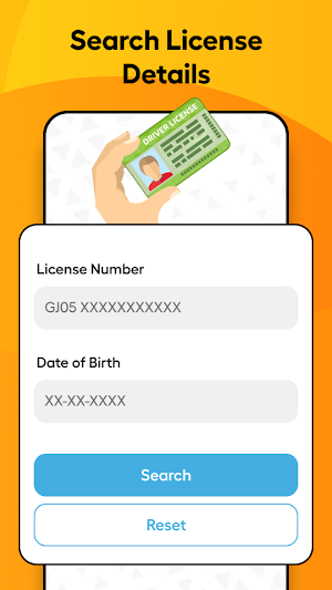 RTO Vehicle Information App Screenshot 2