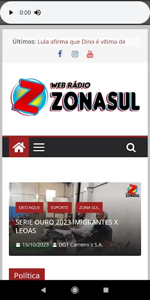 Radio Zona Sul Rio Grande Screenshot 3