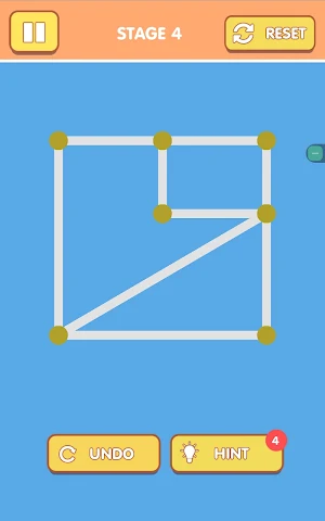 One Line Stroke Puzzle Screenshot 0