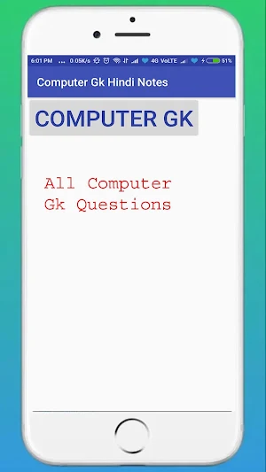 Computer Gk Hindi Notes Offline Screenshot 0