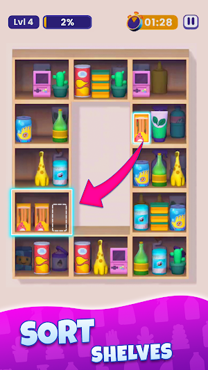Goods Match: Food Puzzles Screenshot 2
