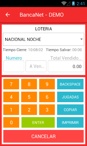 BancaNet Screenshot 2