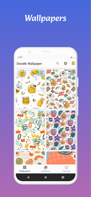 Doodle Wallpaper Screenshot 0