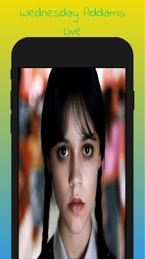 Wednesday Addams Live Wall Screenshot 0