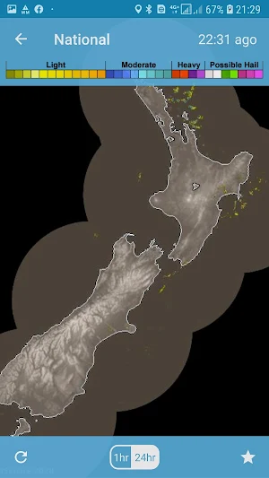 Rain Radar New Zealand Screenshot 2