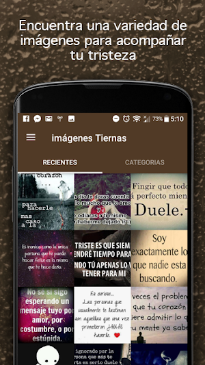 Imágenes tristes Screenshot 0