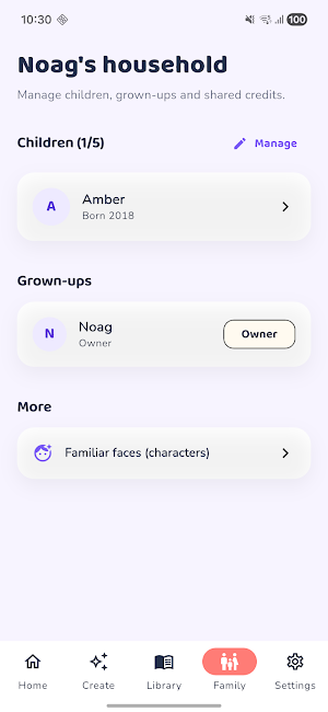 Amber's App Screenshot 1