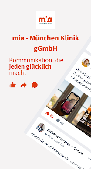 mia - München Klinik gGmbH Screenshot 0