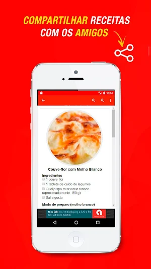 Receitas de Couve-flor Screenshot 0