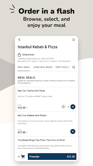 Istanbul Kebab & Pizza Screenshot 0