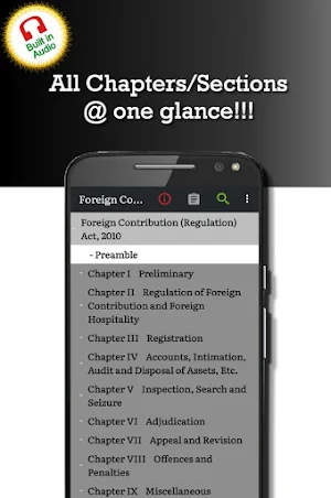 Foreign Contribution Regulation Act 2010 (FCRA) Screenshot 0