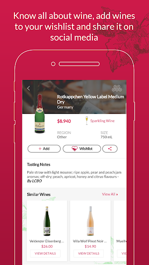 Wine Cellar Screenshot 2