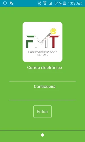 Federación Mexicana de Tenis Screenshot 0