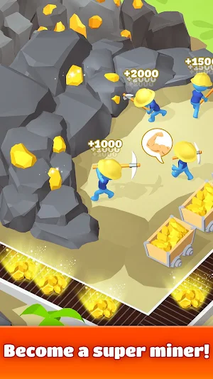 Idle Gold Island-Mining tycoon Screenshot 3
