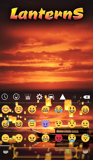 Lanterns Animated Keyboard + Live Wallpaper Screenshot 3