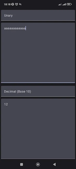 Base Converter Screenshot 2