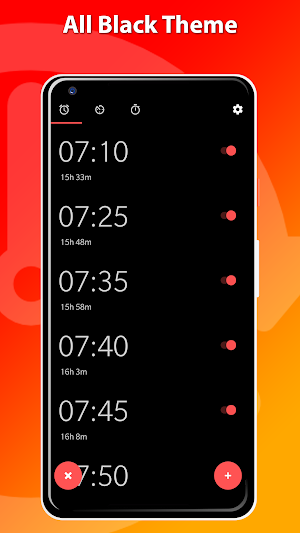 Set multiple alarms - OneClock Screenshot 3