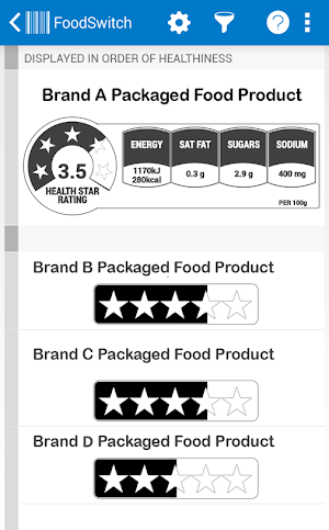FoodSwitch screenshot 5