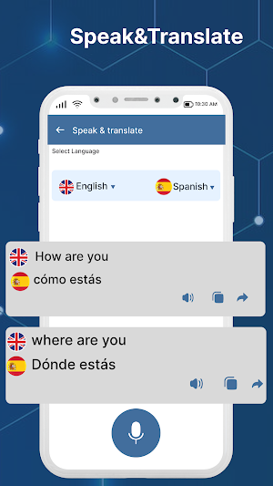 Voice Translator & Dictionary Screenshot 1