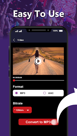 Video To Audio: Mp3 Cutter Screenshot 1