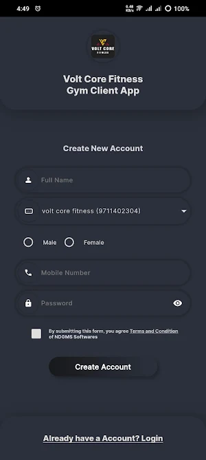 Volt Core Fitness Screenshot 1