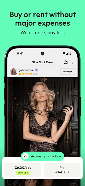 Fashioneer: Rent, Buy & Resell Screenshot 1