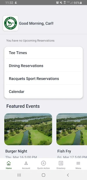 Duck Woods Country Club Screenshot 1