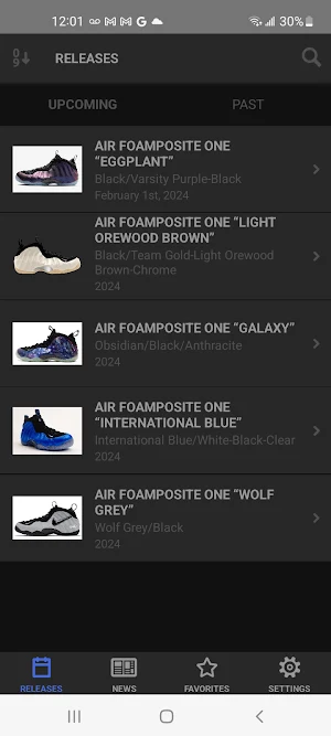Foams App Screenshot 0