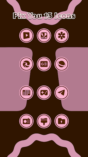 Pix You 13 Pink Icons Screenshot 2