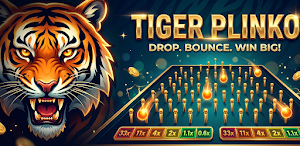 Tiger Plinko Game Screenshot 1