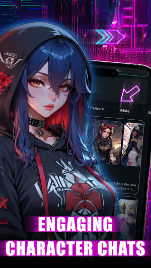 Fantasy Chat: Anime Roleplay Screenshot 0